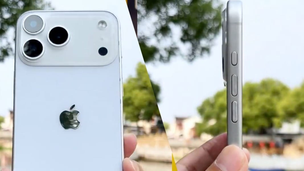 iPhone 17 Pro dummy unit gives you a closer look at key design changes