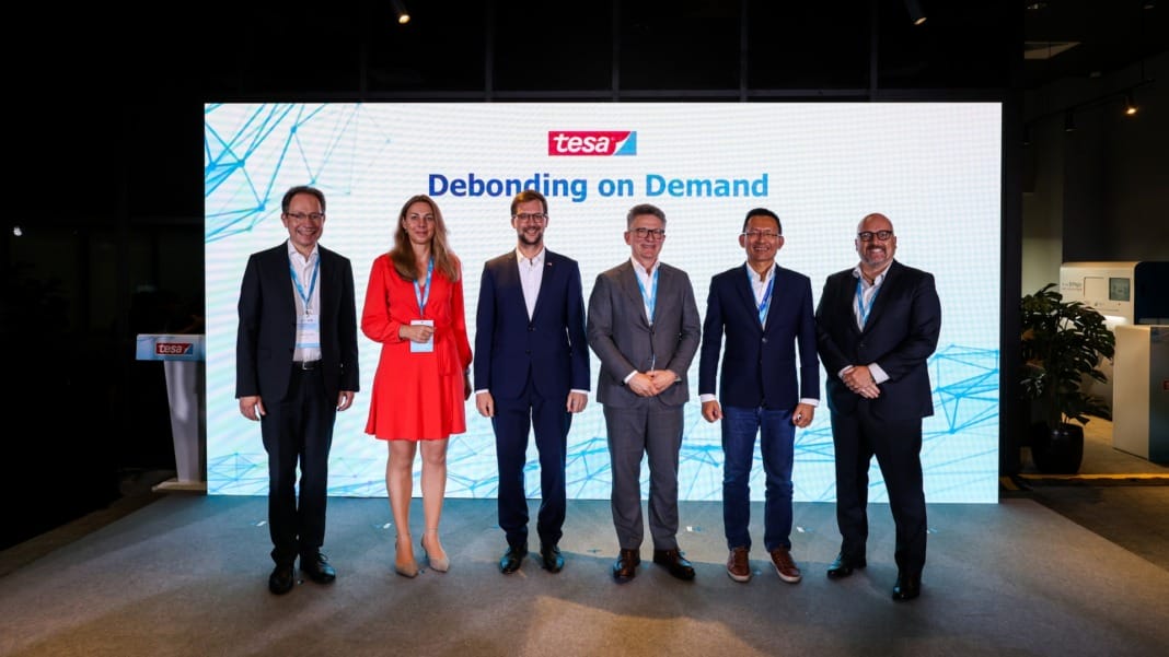 tesa opens new ‘Debonding on Demand’ laboratory in Singapore to support circular innovation