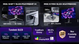 ASUS ROG unveils new OLED gaming monitors with tandem technology at Gamescom 2025 ASUS ROG unveils new OLED gaming monitors with tandem technology at Gamescom 2025
