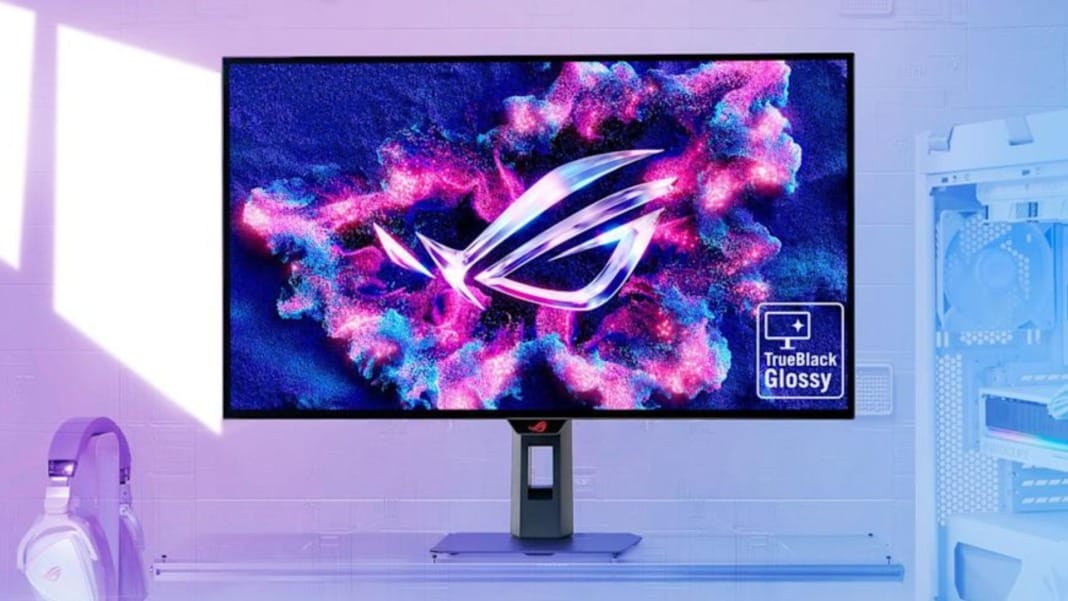 Asus ROG launches glossy Strix-class 4K WOLED gaming monitors