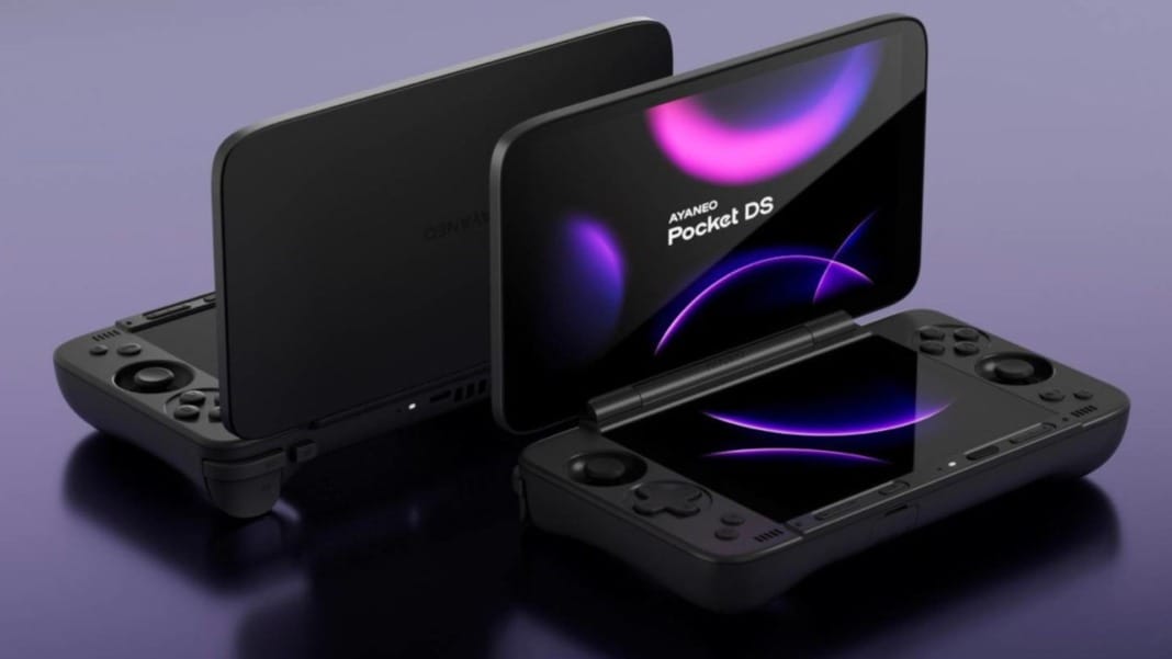 Ayn unveils dual-screen Thor handheld inspired by Nintendo DS design
