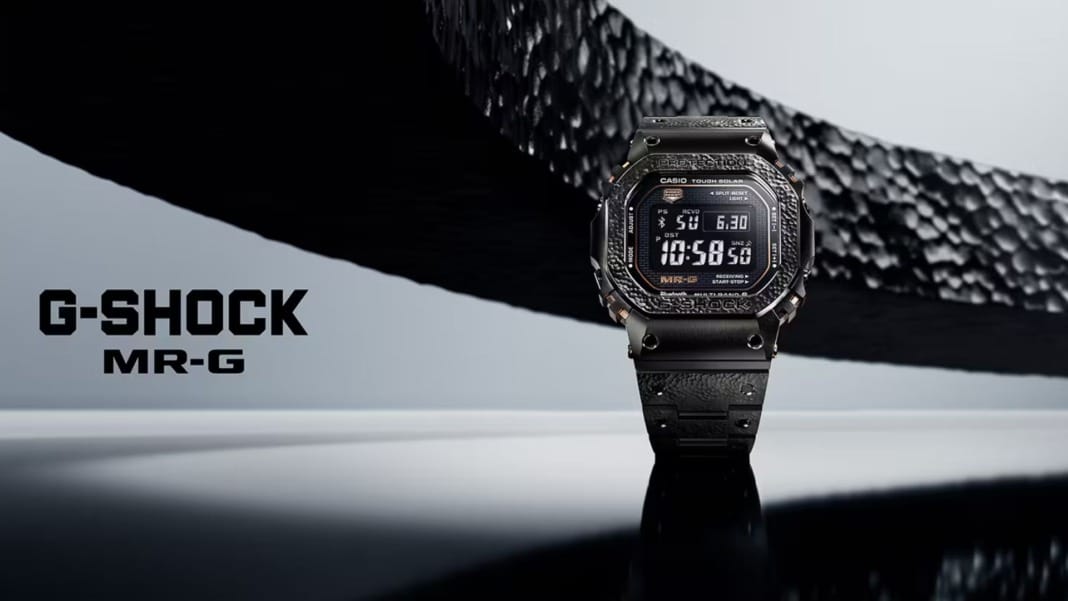 Casio introduces the MR-G MRG-B5000HT as a limited-edition art piece