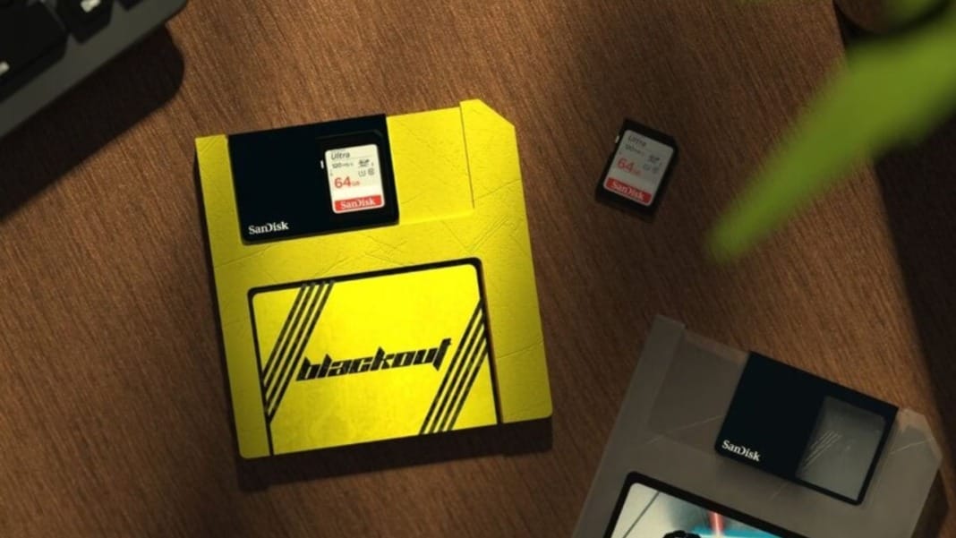 Designer reimagines floppy disks as SD card storage cases