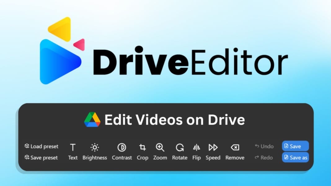 Google adds a shortcut to make video editing in Drive easier