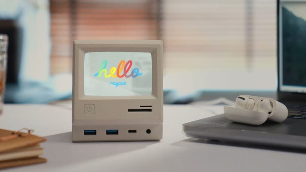 Mac mini gets a retro makeover with Wokyis M5 dock featuring a tiny display and powerful hub
