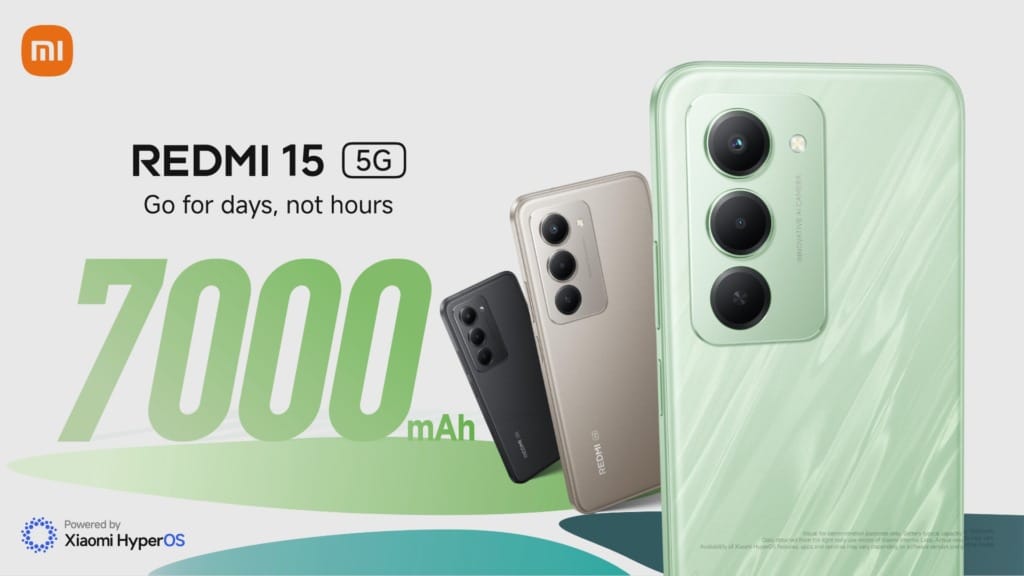 Redmi 15 5G debuts in Singapore with large battery, 6.9-inch display and AI-powered tools - 1