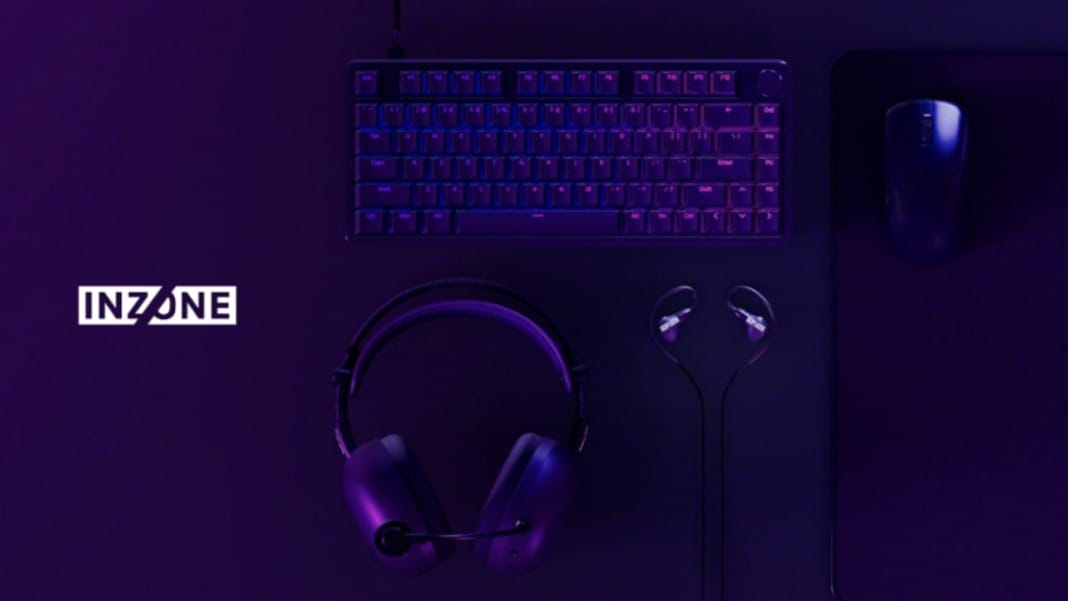 Sony expands INZONE gaming gear line-up with new headsets, keyboard and mouse