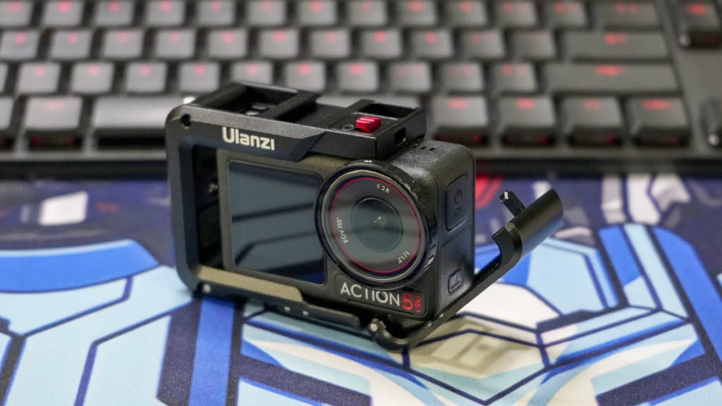 Ulanzi OA-14 Camera Cage for Osmo Action 3-4-5 review- Rugged protection with creative flexibility - 4