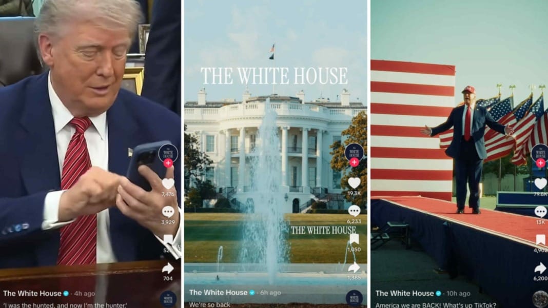 White House launches official TikTok account despite ongoing ban threat