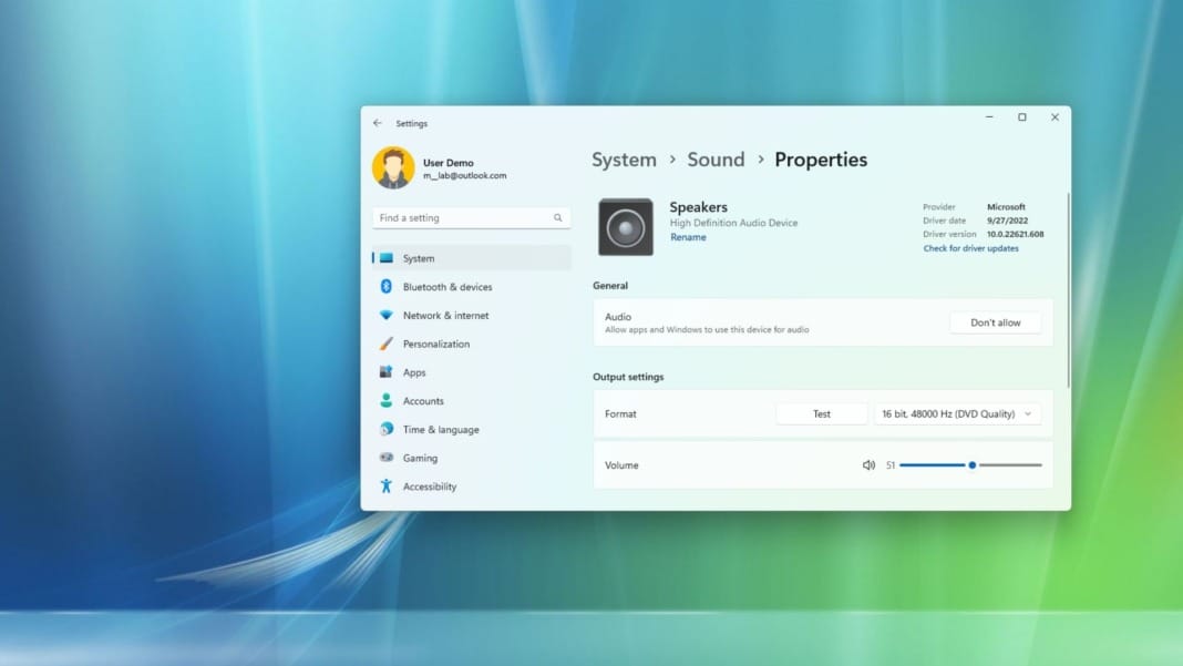 Windows 11 introduces LE Audio for better Bluetooth sound quality
