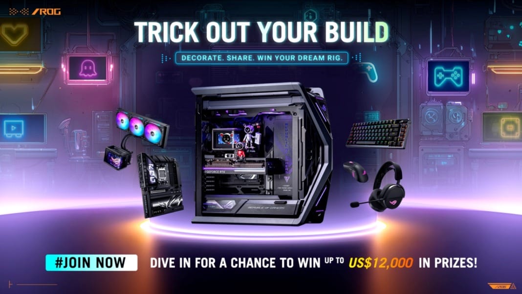 ASUS launches global Trick Out Your Build giveaway contest