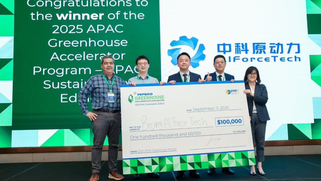 Beijing AIForce Technology wins PepsiCo’s 2025 Greenhouse Accelerator in Asia Pacific