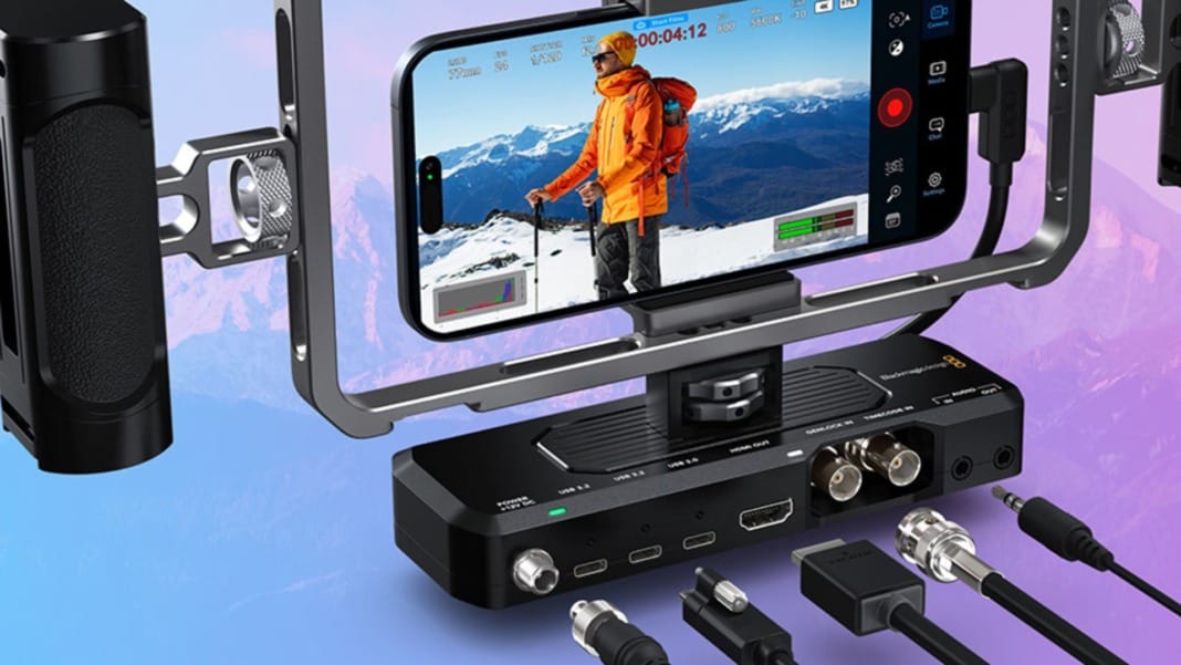 Blackmagic unveils Camera ProDock for iPhone 17 Pro filmmaking