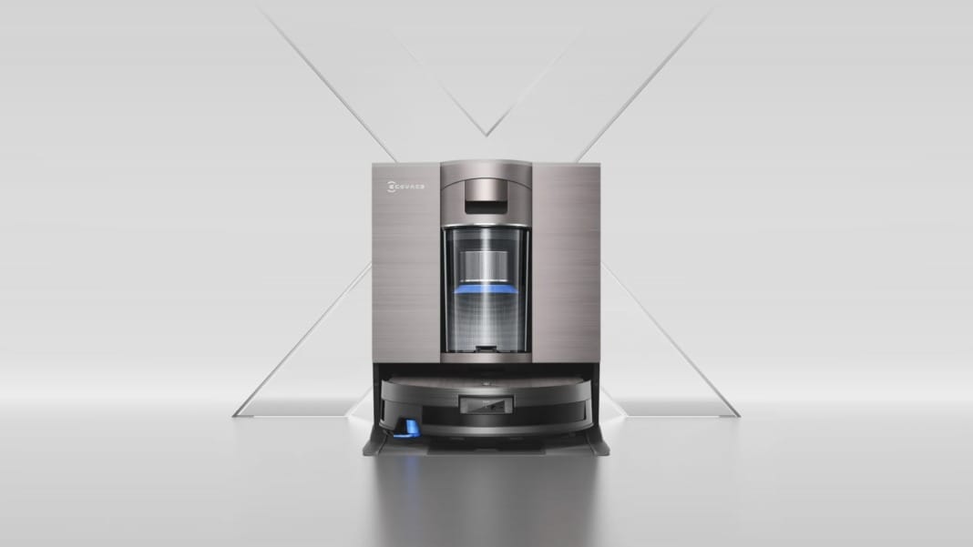 DEEBOT X11 OmniCyclone review Powerful suction with a bagless self-emptying station