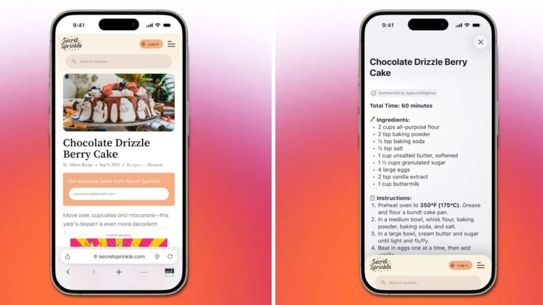 Firefox introduces shake to summarise feature on iPhones