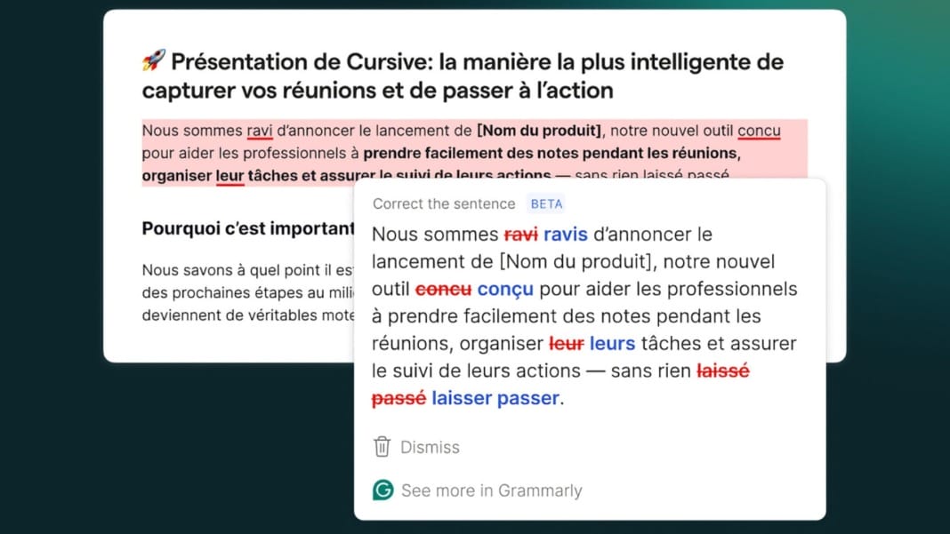 Grammarly expands grammar support to Spanish, French and more languages
