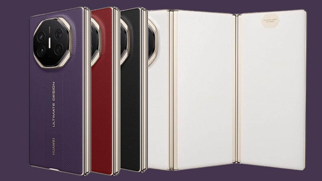 Huawei unveils second-generation tri-fold smartphone ahead of Samsung