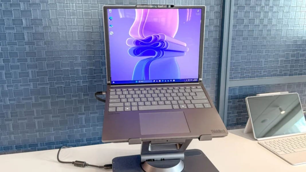 Lenovo unveils Smart Motion Concept laptop stand at IFA 2025