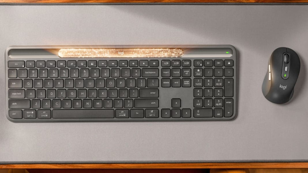 Logitech unveils light-powered keyboard that works without sunlight