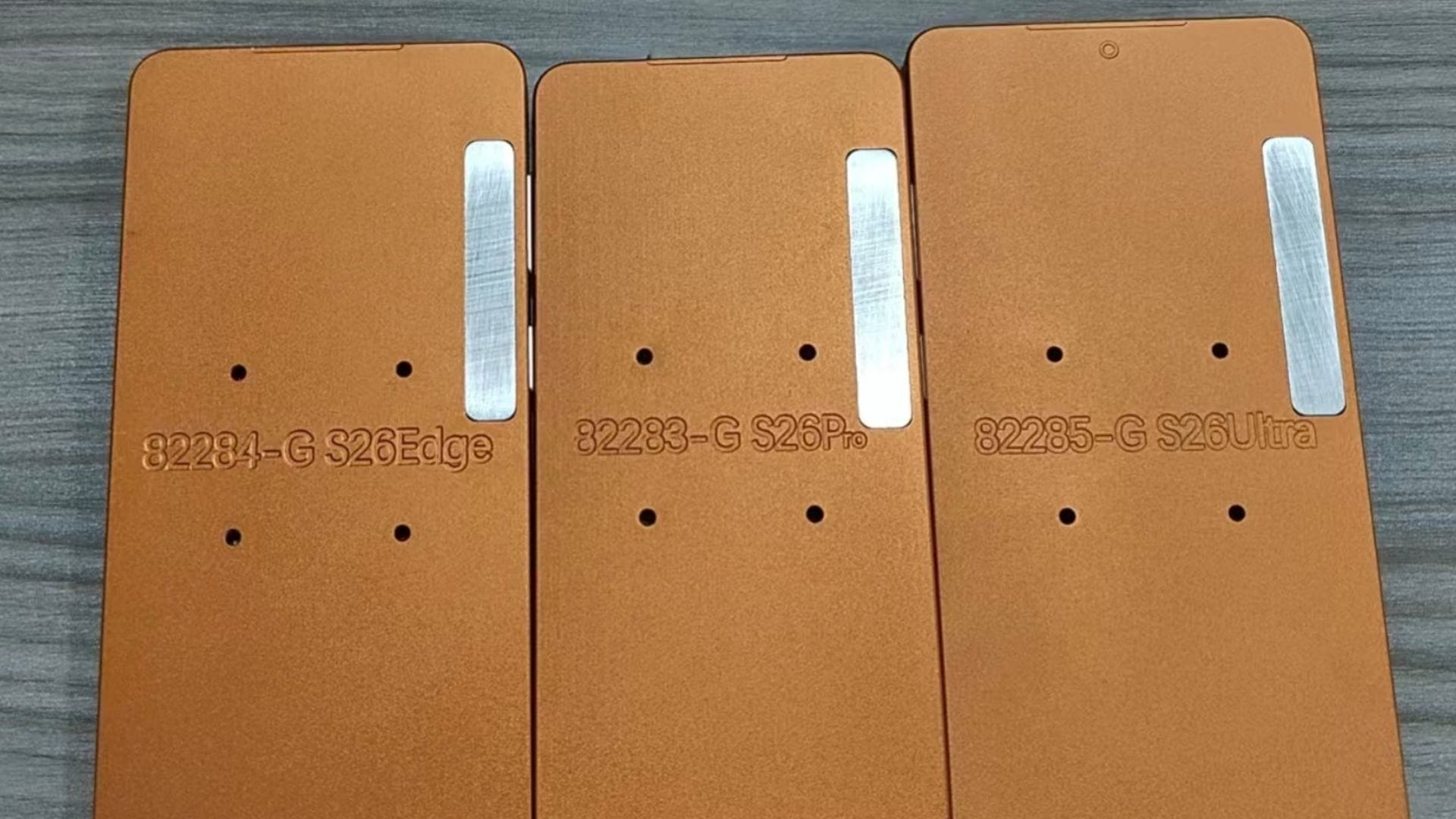 Samsung Galaxy S26 dummy units hint at Apple-inspired design changes