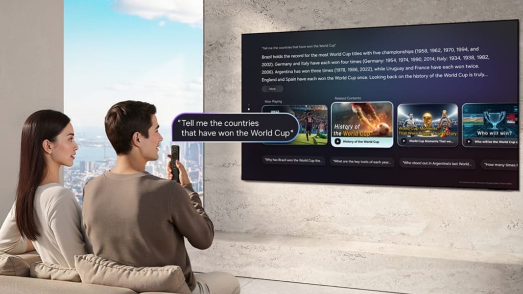 Samsung unveils Vision AI Companion at IFA 2025, bringing conversational AI to your TV