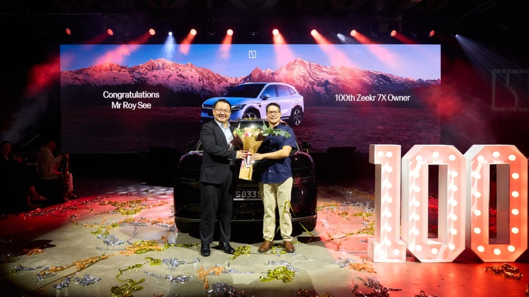 Zeekr marks first anniversary in Singapore with launch of Zeekr 7X at Marina Bay Sands