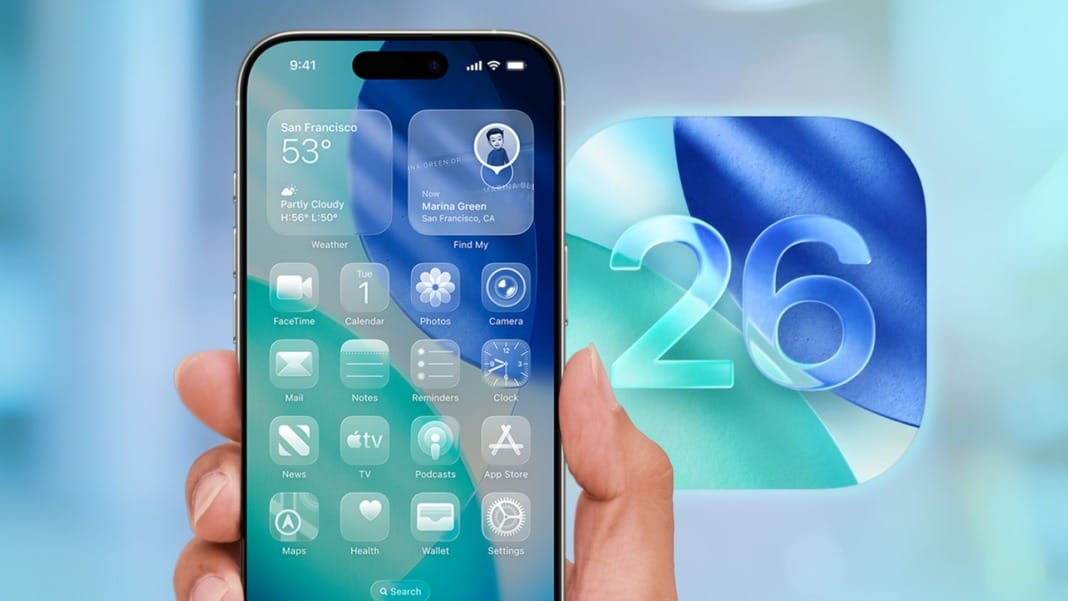 iOS 26 introduces icon tinting to match iPhone cases
