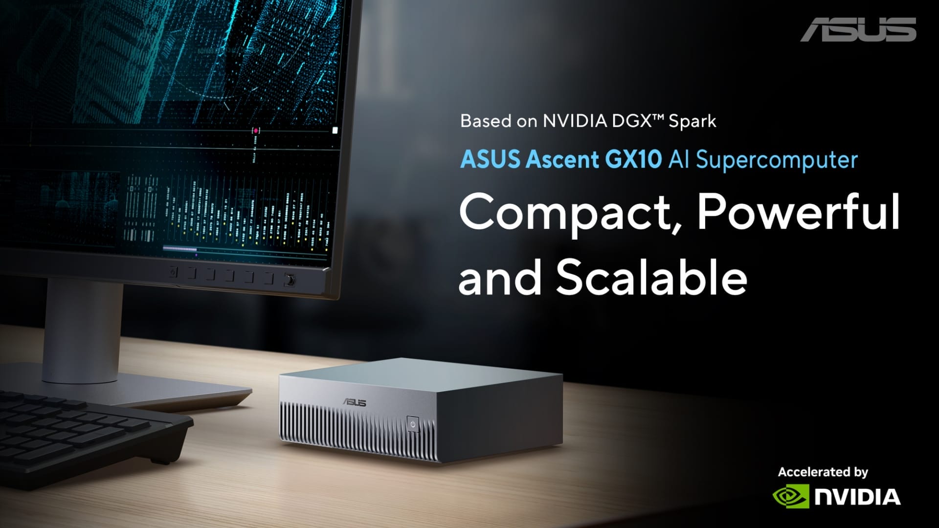 ASUS launches Ascent GX10 personal AI supercomputer
