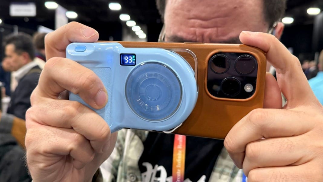 Belkin unveils Stage PowerGrip: a magnetic iPhone accessory with built-in power bank