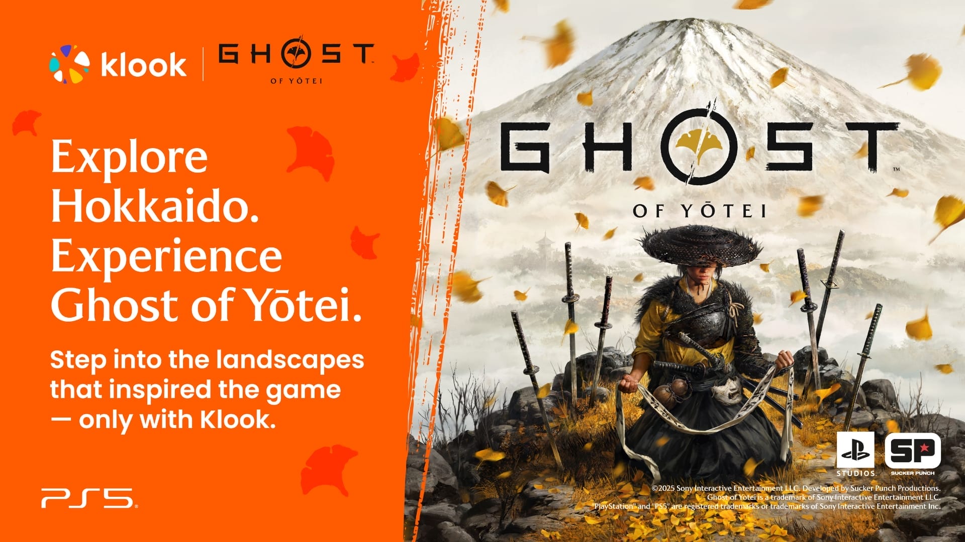 Klook and PlayStation launch Ghost of YÅtei-inspired travel experience in Hokkaido