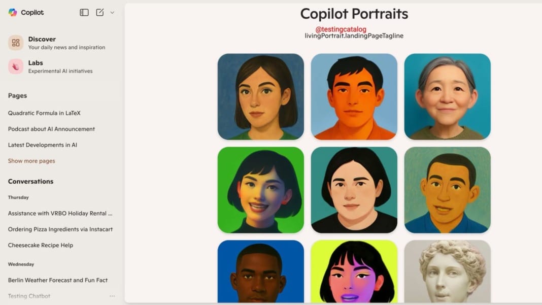 Microsoft gives Copilot AI human-like faces for real-time chats