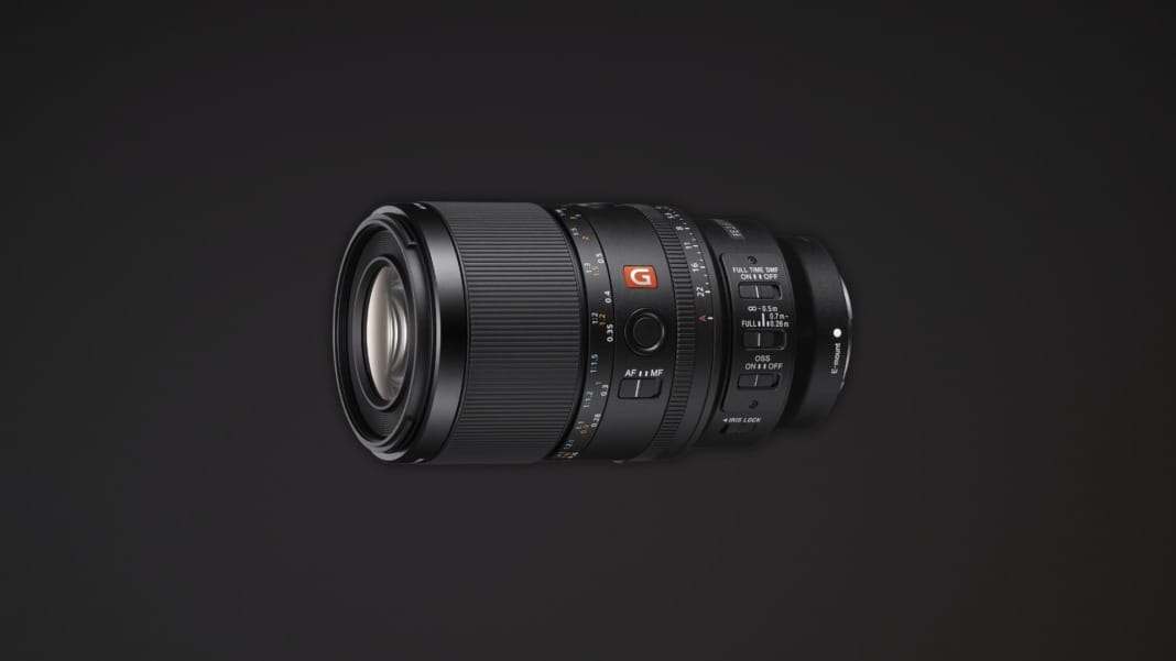 Sony launches FE 100mm F2.8 Macro GM OSS lens with advanced stabilisation and 1.4x magnification