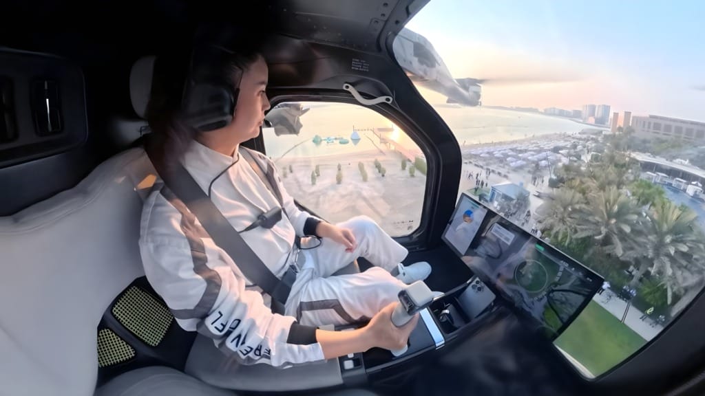 XPENG AEROHT completes first public manned flight in Dubai and rebrands as ARIDGE - 1