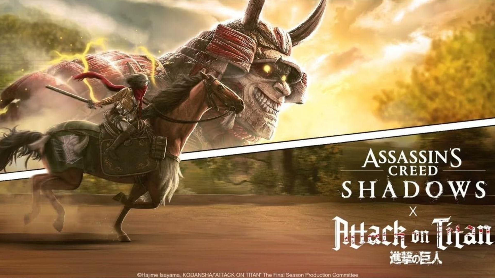 Assassinâs Creed receives an unusual Thanksgiving crossover with the Attack on Titan event