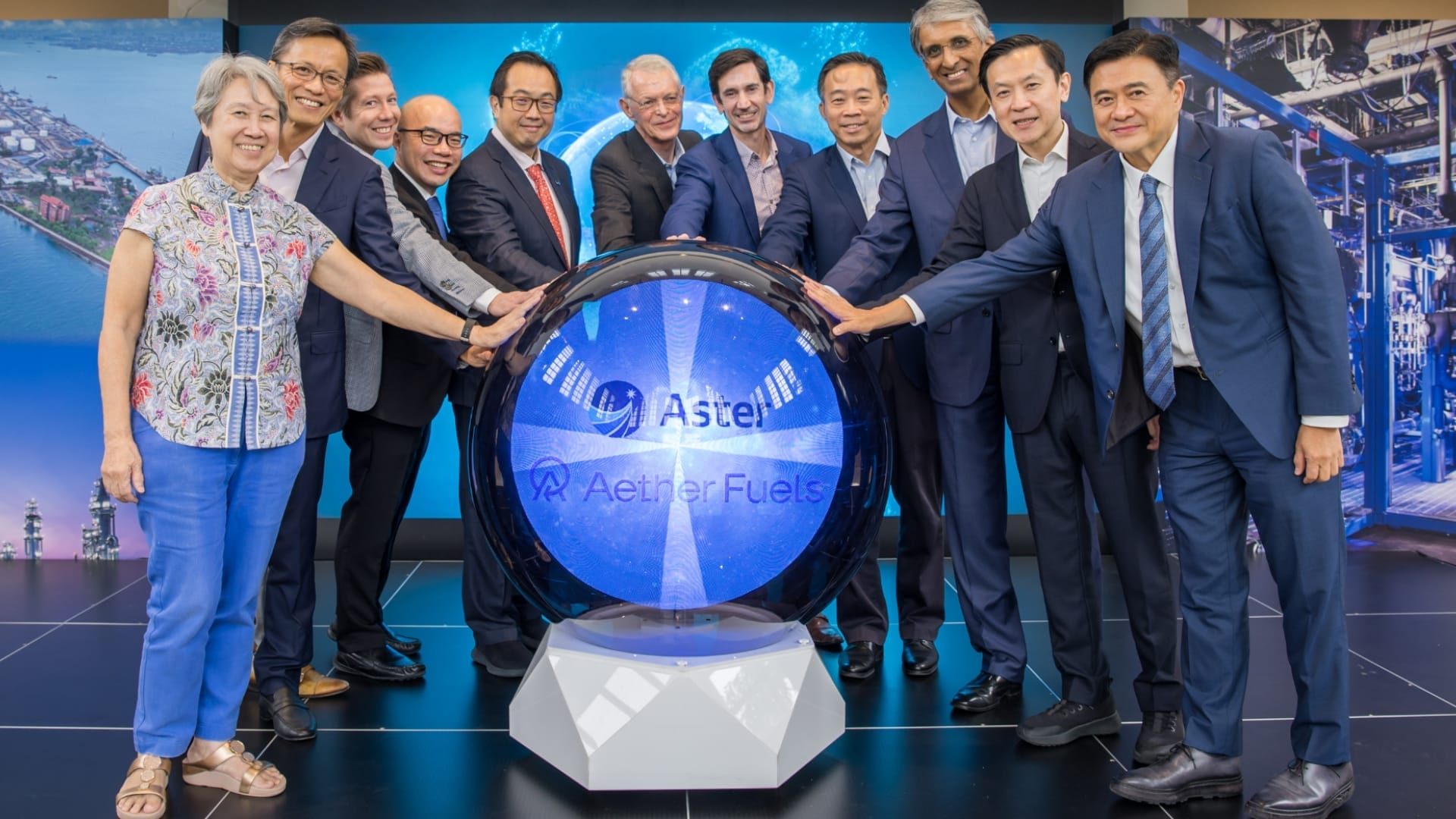 Aster and Aether Fuels to build Singaporeâs first commercial sustainable aviation fuel plant