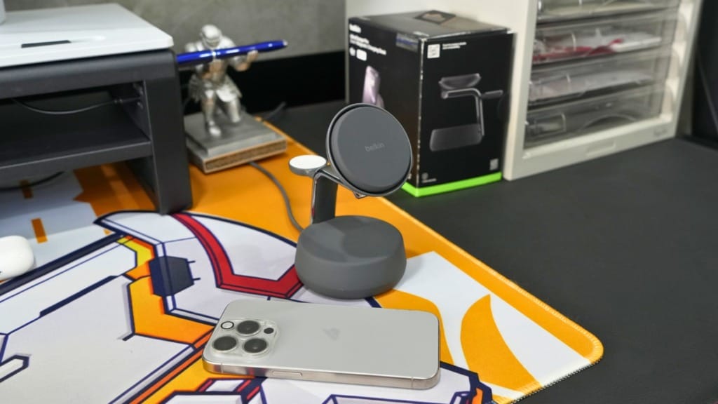 Belkin UltraCharge Pro 3-in-1 Magnetic Charging Dock with Qi2 25W review Fast, quiet and convenient charging - 1