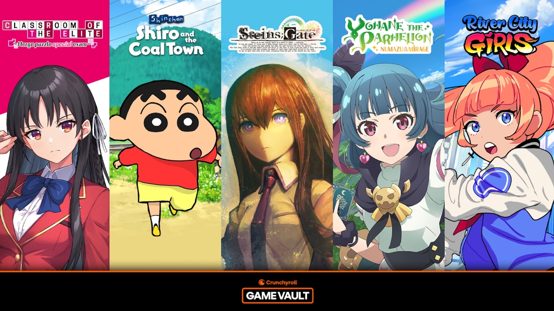 Crunchyroll Game Vault marks second anniversary with new game titles