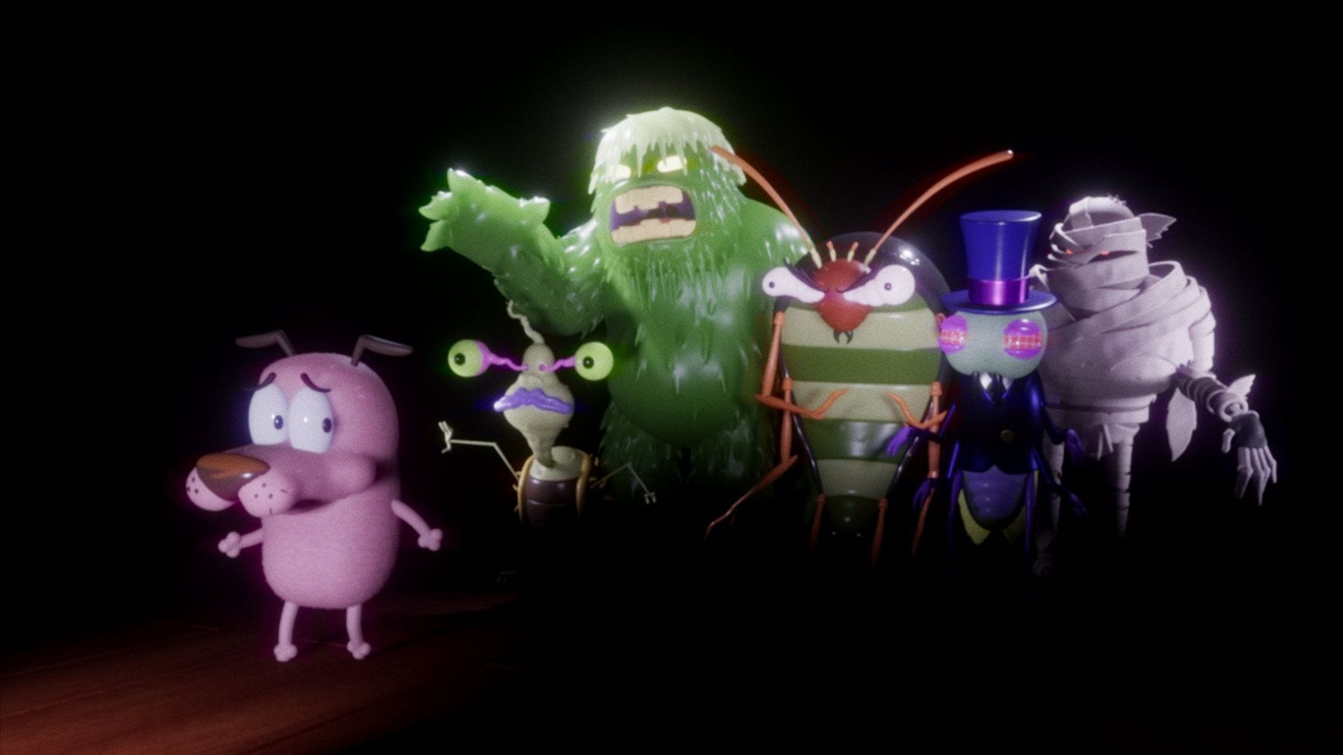 Fan developer recreates Courage the Cowardly Dog in a creepy new Dreams game