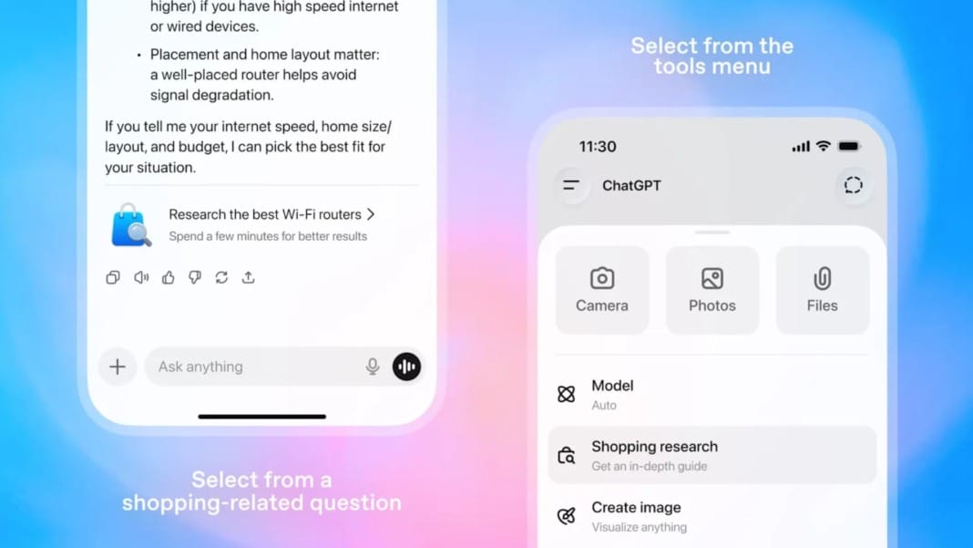 OpenAI introduces a new shopping assistant in ChatGPT