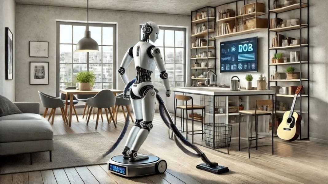 Robot completing household chores sparks debate over the future of home automation