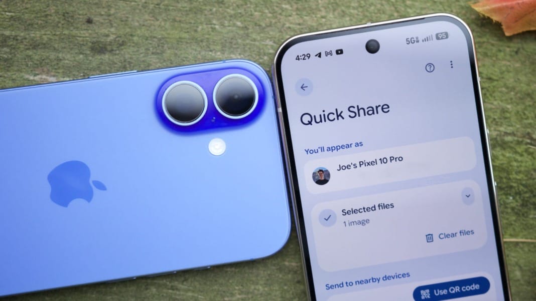 Snapdragon devices set to support file transfers to iPhones through Quick Share