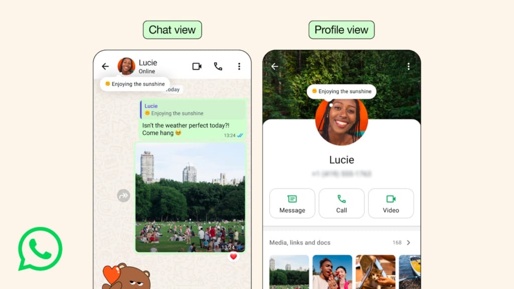 WhatsApp brings back About with new visibility and privacy updates - 1