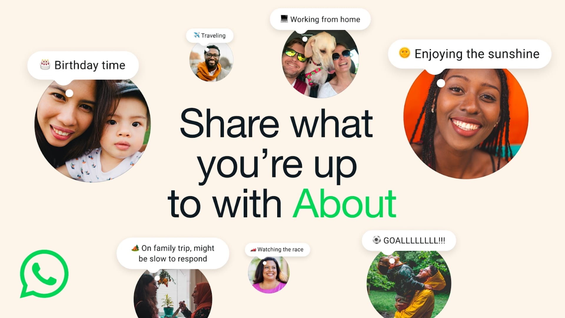 WhatsApp brings back About with new visibility and privacy updates