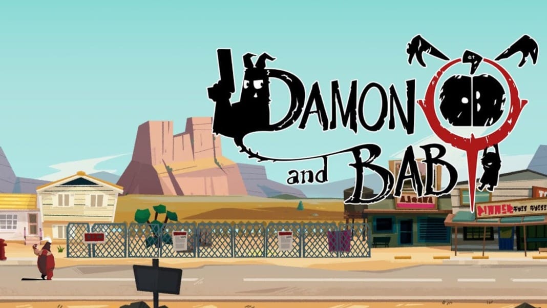 Damon and Baby offer a devilishly entertaining retro shooter experience