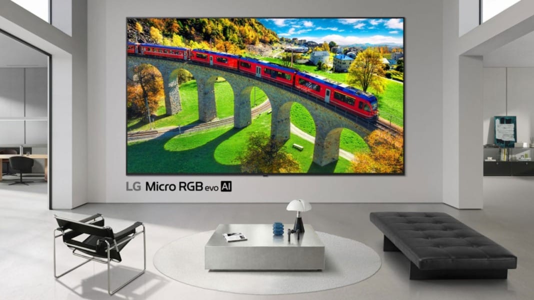 LG introduces Micro RGB evo TV ahead of CES 2026