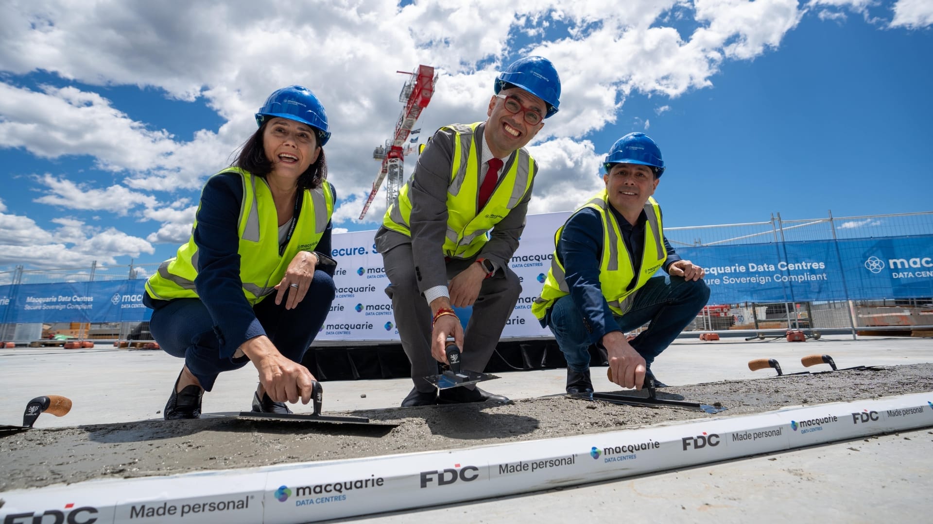 Macquarie Data Centres marks construction milestone for new 47MW Sydney facility