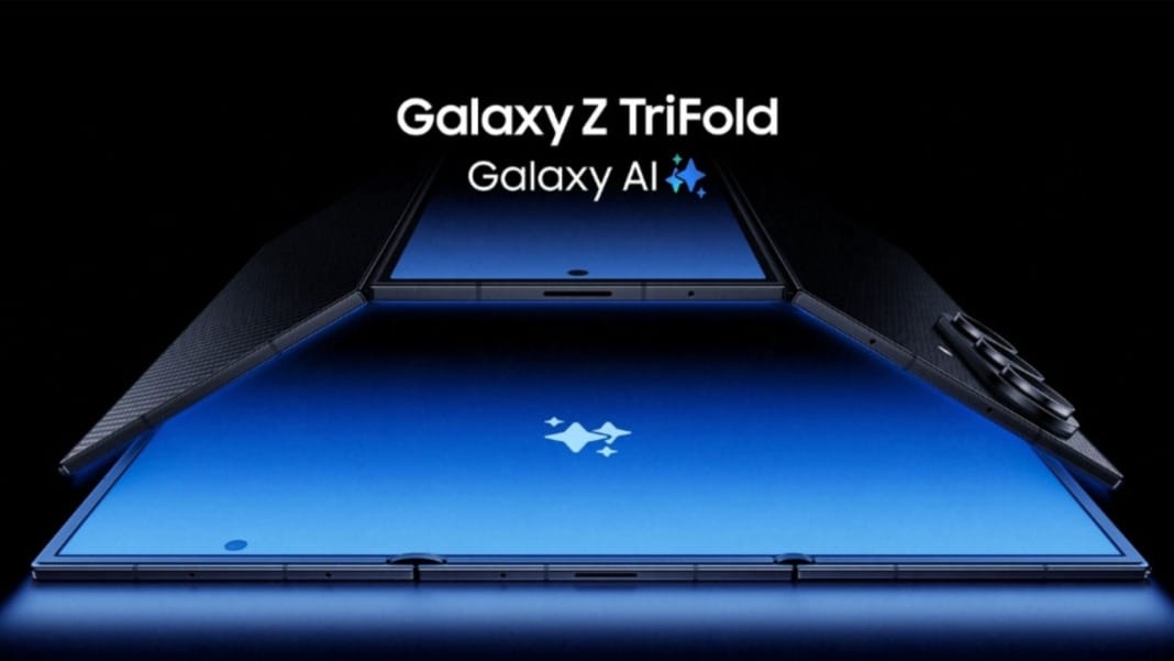 Samsung unveils Z TriFold, its first triple-hinged foldable device