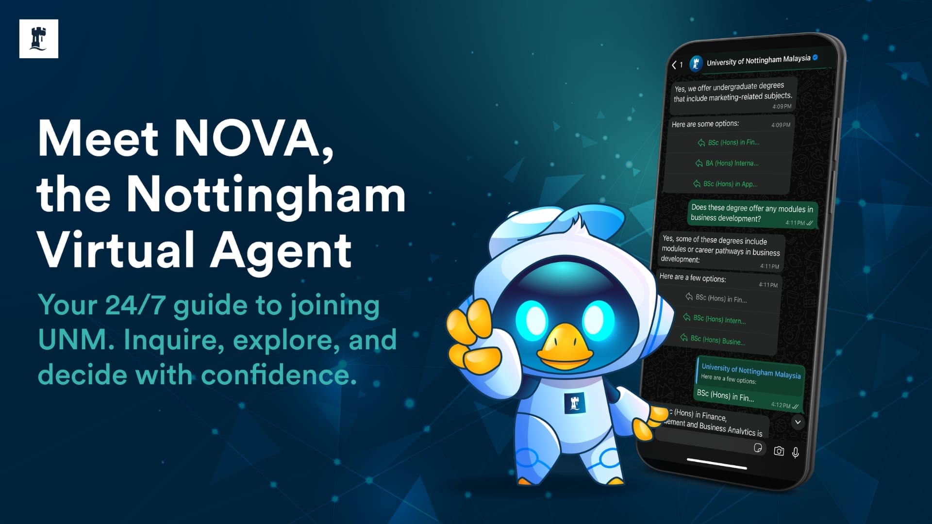 University of Nottingham Malaysia deploys Agentforce to streamline the student application journey