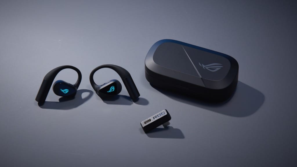 ASUS Republic of Gamers unveils ROG Cetra Open Wireless earbuds