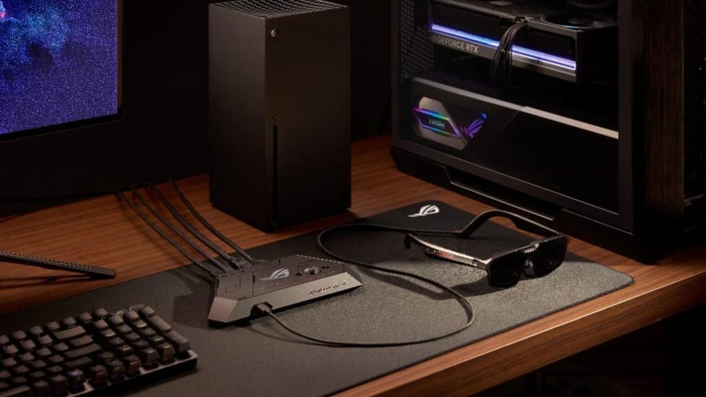 ASUS Republic of Gamers unveils ROG XREAL R1 AR gaming glasses at CES 2026